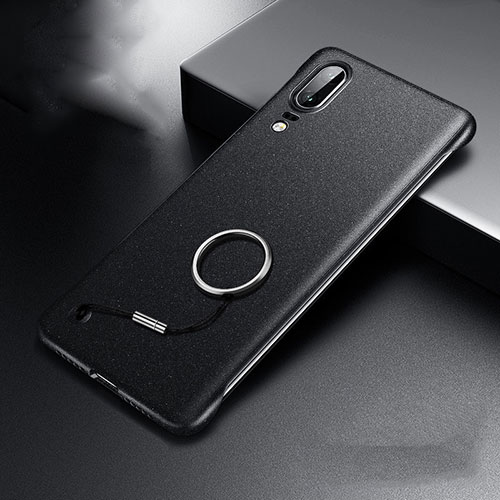 Hard Rigid Plastic Matte Finish Case Back Cover P01 for Huawei P20 Black