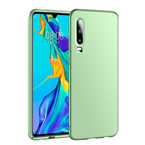 Hard Rigid Plastic Matte Finish Case Back Cover P01 for Huawei P30 Green