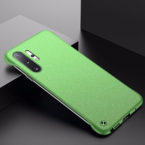 Hard Rigid Plastic Matte Finish Case Back Cover P01 for Samsung Galaxy Note 10 Plus 5G Green