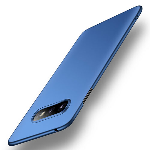 Hard Rigid Plastic Matte Finish Case Back Cover P01 for Samsung Galaxy S10e Blue