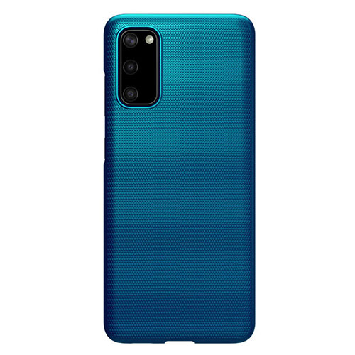 Hard Rigid Plastic Matte Finish Case Back Cover P01 for Samsung Galaxy S20 Blue
