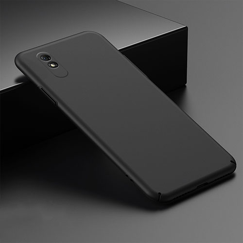 Hard Rigid Plastic Matte Finish Case Back Cover P01 for Xiaomi Redmi 9A Black