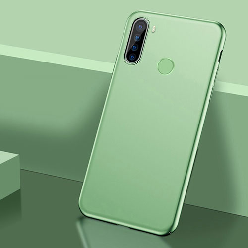 Hard Rigid Plastic Matte Finish Case Back Cover P01 for Xiaomi Redmi Note 8 (2021) Green