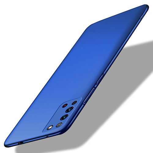 Hard Rigid Plastic Matte Finish Case Back Cover P02 for Huawei Honor X10 5G Blue