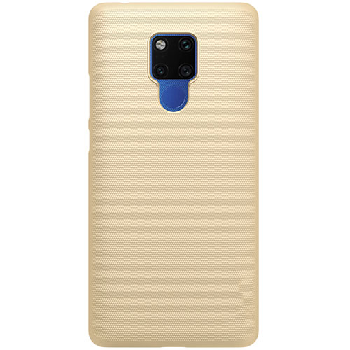 Hard Rigid Plastic Matte Finish Case Back Cover P02 for Huawei Mate 20 Gold