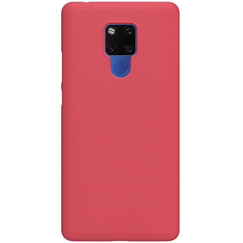 Hard Rigid Plastic Matte Finish Case Back Cover P02 for Huawei Mate 20 Red