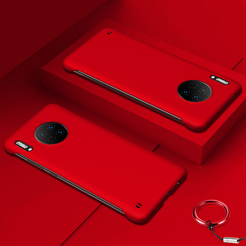 Hard Rigid Plastic Matte Finish Case Back Cover P02 for Huawei Mate 30 Pro Red