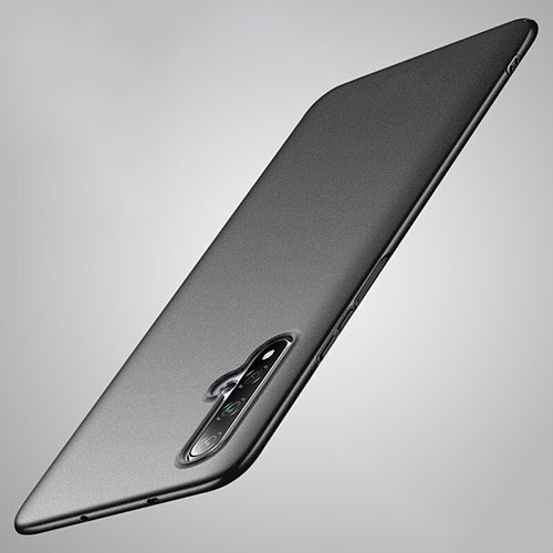 Hard Rigid Plastic Matte Finish Case Back Cover P02 for Huawei Nova 5 Black
