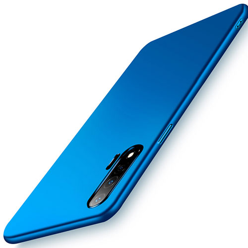 Hard Rigid Plastic Matte Finish Case Back Cover P02 for Huawei Nova 6 5G Blue