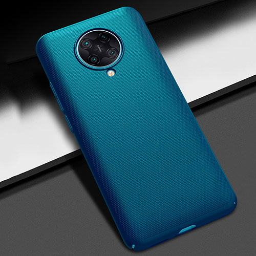 Hard Rigid Plastic Matte Finish Case Back Cover P02 for Xiaomi Poco F2 Pro Blue
