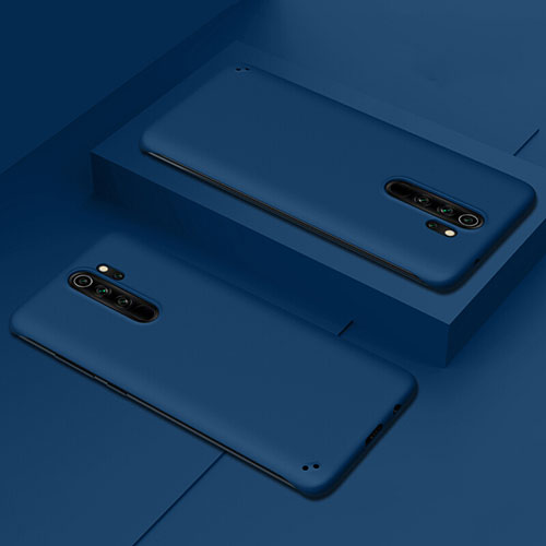 Hard Rigid Plastic Matte Finish Case Back Cover P02 for Xiaomi Redmi Note 8 Pro Blue