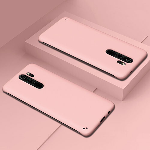 Hard Rigid Plastic Matte Finish Case Back Cover P02 for Xiaomi Redmi Note 8 Pro Pink