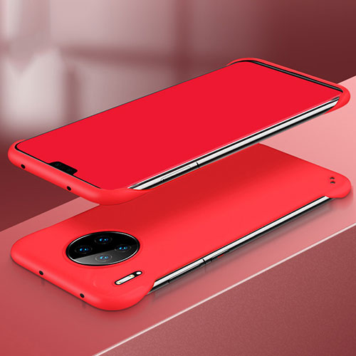 Hard Rigid Plastic Matte Finish Case Back Cover P03 for Huawei Mate 30 Pro Red