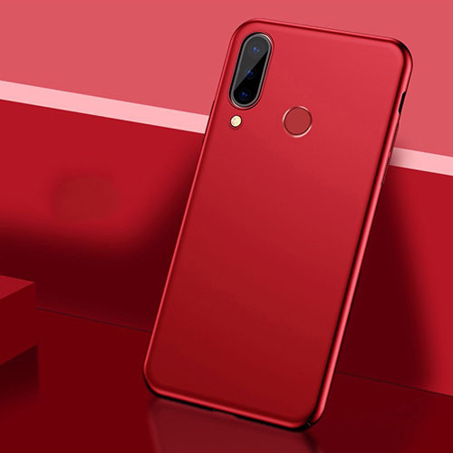 Hard Rigid Plastic Matte Finish Case Back Cover P03 for Huawei Nova 4e Red