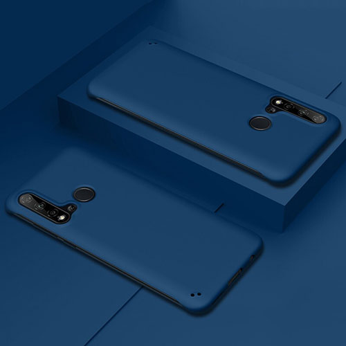 Hard Rigid Plastic Matte Finish Case Back Cover P03 for Huawei Nova 5i Blue