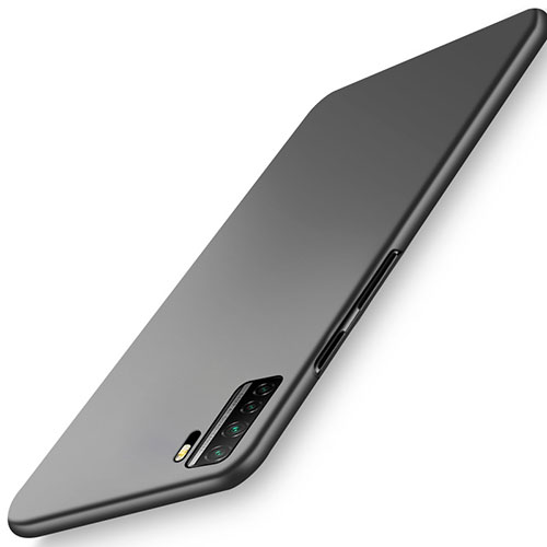 Hard Rigid Plastic Matte Finish Case Back Cover P03 for Huawei P40 Lite 5G Black