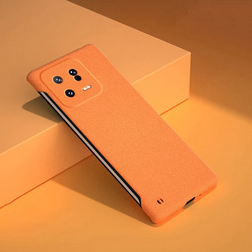 Hard Rigid Plastic Matte Finish Case Back Cover YD2 for Xiaomi Mi 13 5G Orange