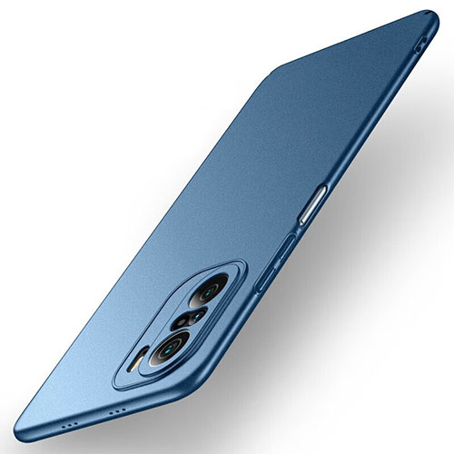 Hard Rigid Plastic Matte Finish Case Back Cover YK1 for Xiaomi Mi 11X Pro 5G Blue