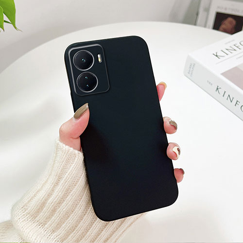 Hard Rigid Plastic Matte Finish Case Back Cover YK2 for OnePlus Nord N300 5G Black