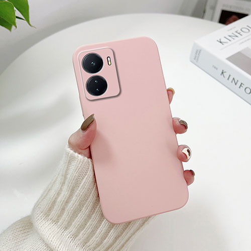 Hard Rigid Plastic Matte Finish Case Back Cover YK2 for OnePlus Nord N300 5G Pink