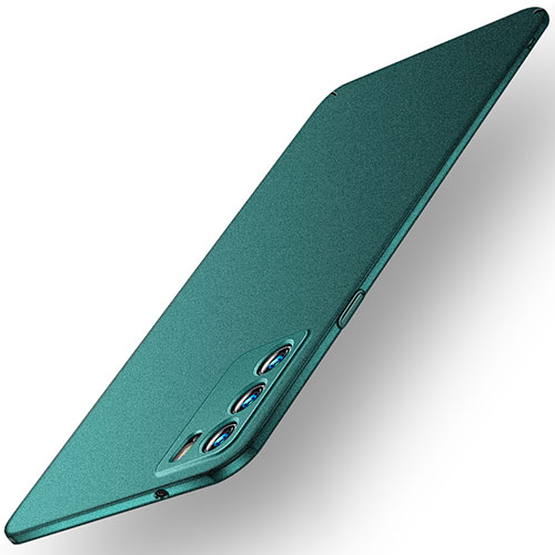 Hard Rigid Plastic Matte Finish Case Back Cover YK2 for Oppo Reno6 5G Green