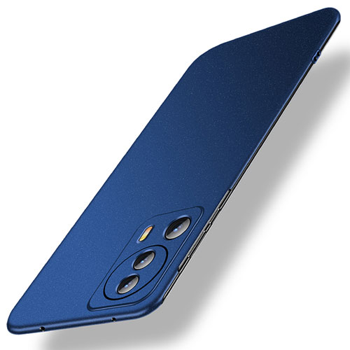 Hard Rigid Plastic Matte Finish Case Back Cover YK2 for Xiaomi Mi 12 Lite NE 5G Blue