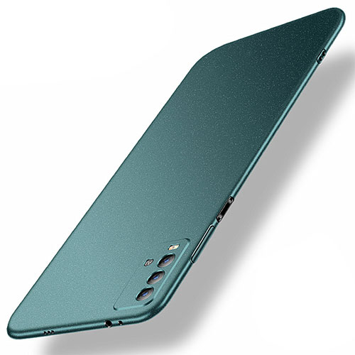 Hard Rigid Plastic Matte Finish Case Back Cover YK2 for Xiaomi Redmi 9T 4G Green
