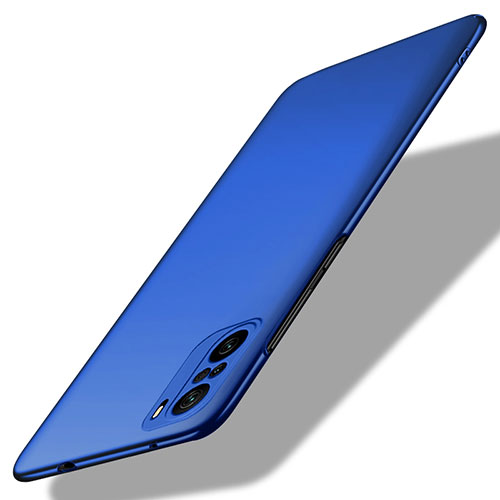 Hard Rigid Plastic Matte Finish Case Back Cover YK7 for Xiaomi Mi 11X Pro 5G Blue