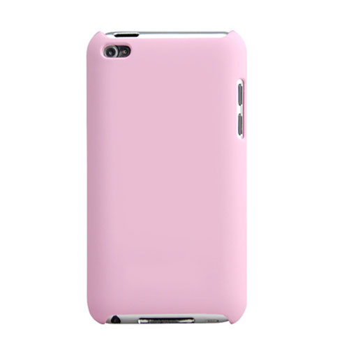 Hard Rigid Plastic Matte Finish Case for Apple iPod Touch 4 Pink