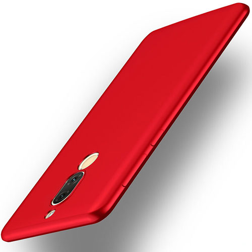 Hard Rigid Plastic Matte Finish Case for Huawei G10 Red