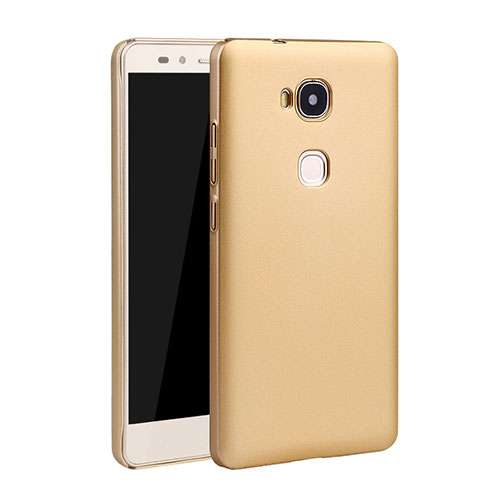 Hard Rigid Plastic Matte Finish Case for Huawei GR5 Gold