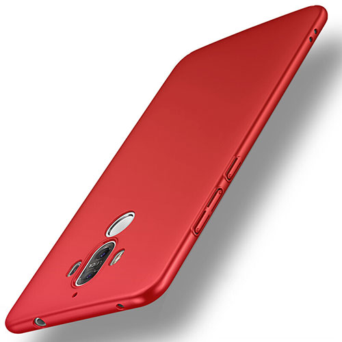 Hard Rigid Plastic Matte Finish Case for Huawei Mate 9 Red