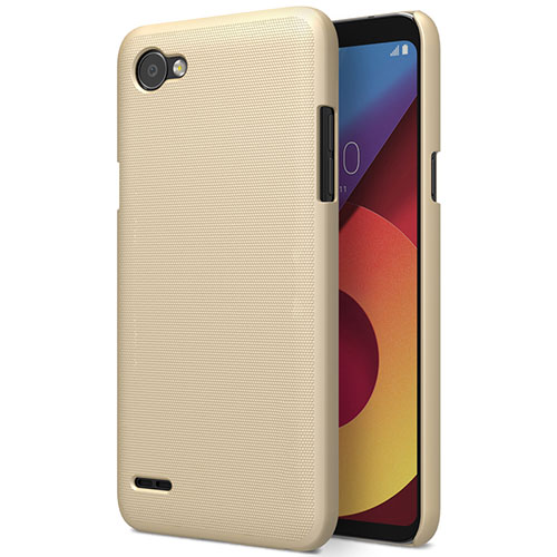 Hard Rigid Plastic Matte Finish Case for LG Q6 Gold