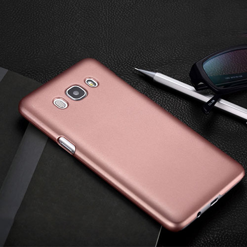 Hard Rigid Plastic Matte Finish Case for Samsung Galaxy J5 (2016) J510FN J5108 Rose Gold