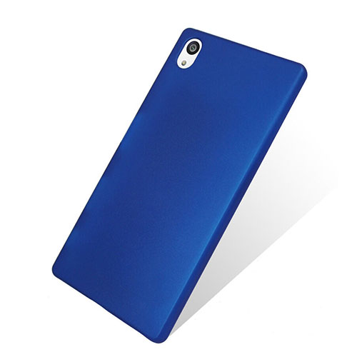 Hard Rigid Plastic Matte Finish Case for Sony Xperia Z5 Blue