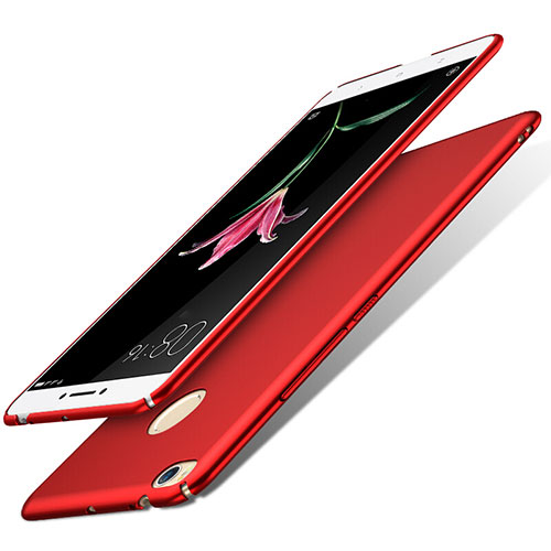 Hard Rigid Plastic Matte Finish Case for Xiaomi Mi Max 2 Red