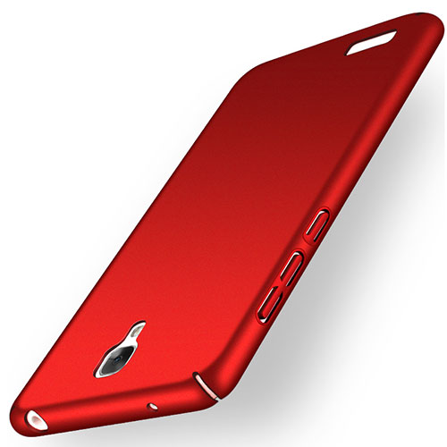 Hard Rigid Plastic Matte Finish Case for Xiaomi Redmi Note Red