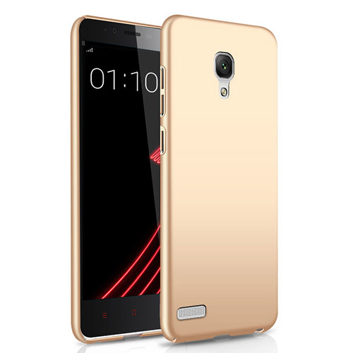 Hard Rigid Plastic Matte Finish Case M01 for Xiaomi Redmi Note Prime Gold