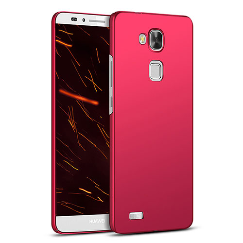 Hard Rigid Plastic Matte Finish Case M03 for Huawei Mate 7 Red