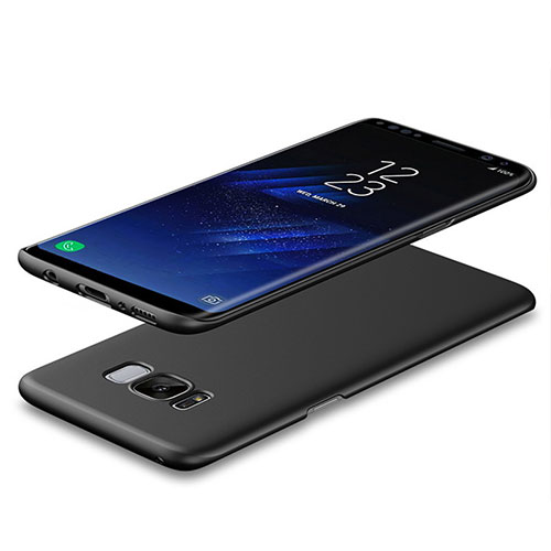 Hard Rigid Plastic Matte Finish Case M08 for Samsung Galaxy S8 Black