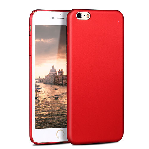Hard Rigid Plastic Matte Finish Case P06 for Apple iPhone 6S Plus Red