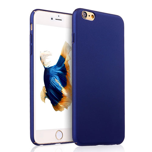 Hard Rigid Plastic Matte Finish Cover for Apple iPhone 6S Plus Blue
