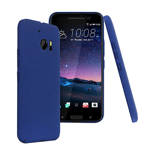 Hard Rigid Plastic Matte Finish Cover for HTC 10 One M10 Blue