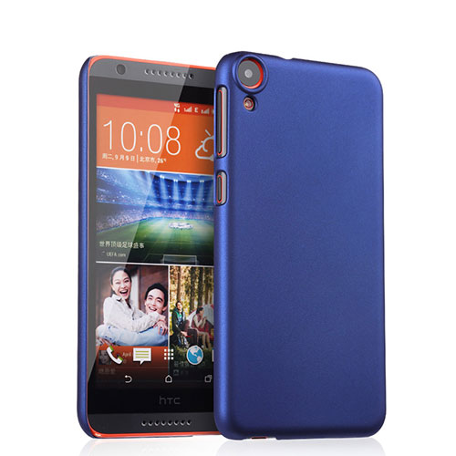 Hard Rigid Plastic Matte Finish Cover for HTC Desire 820 Blue