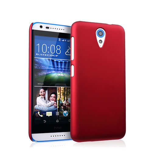 Hard Rigid Plastic Matte Finish Cover for HTC Desire 820 Mini Red