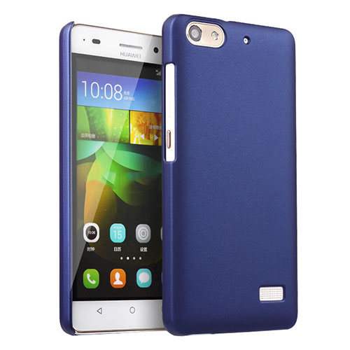 Hard Rigid Plastic Matte Finish Cover for Huawei G Play Mini Blue