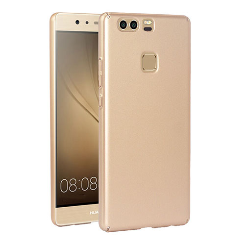 Hard Rigid Plastic Matte Finish Cover for Huawei P9 Gold