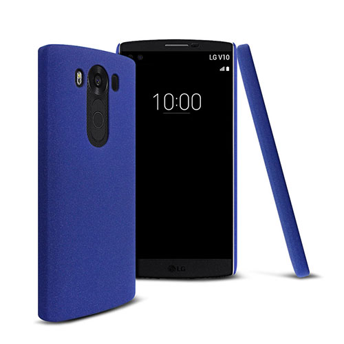 Hard Rigid Plastic Matte Finish Cover for LG V10 Blue