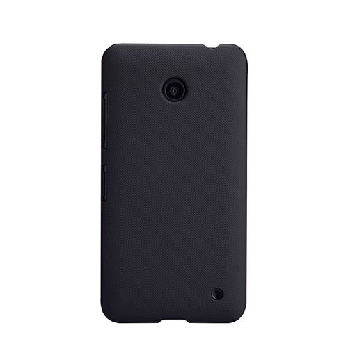 Hard Rigid Plastic Matte Finish Cover for Nokia Lumia 635 Black