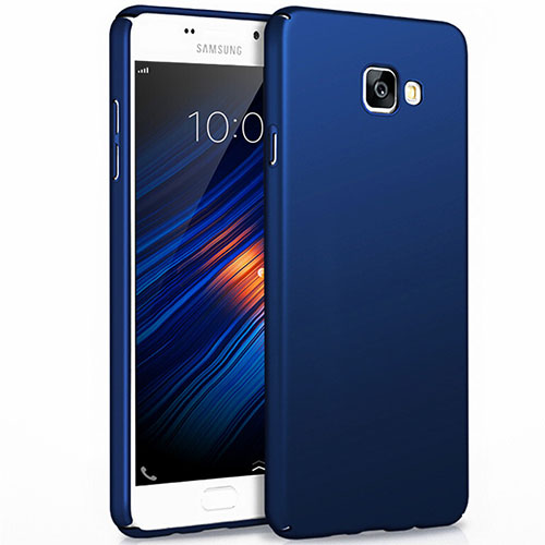 Hard Rigid Plastic Matte Finish Cover for Samsung Galaxy A5 (2017) SM-A520F Blue